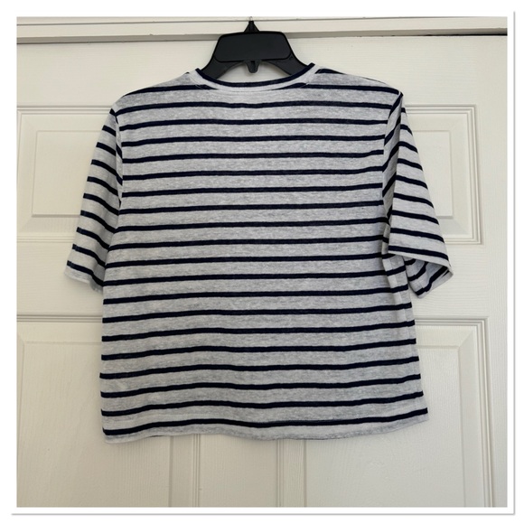 Women’s Boxy Linen T-shirt Universal Thread - Picture 3 of 4